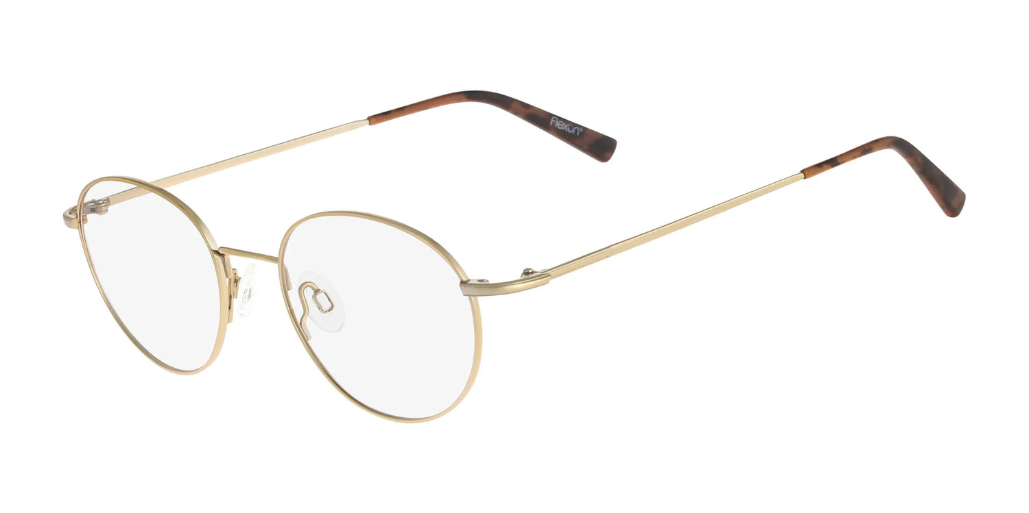 Flexon EDISON 600 Eyeglasses Light Gold Flexon EDISON 600 Eyeglasses Light Gold