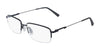 Flexon H6000 Eyeglasses / Midnight Navy / Size 53