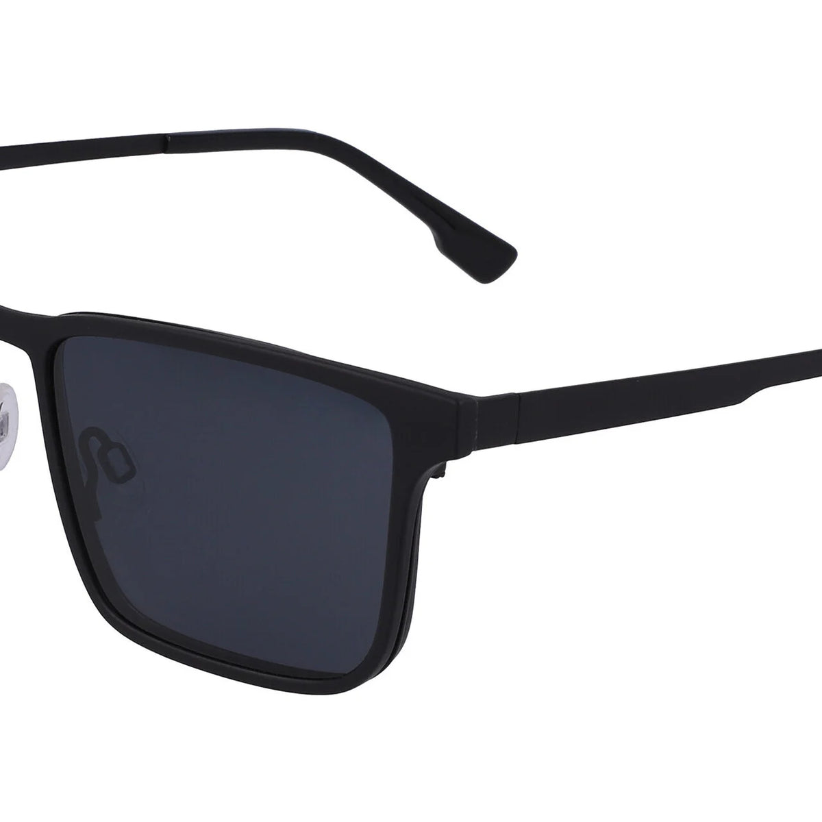 Flexon FLX1006MAG-SET Eyeglasses with Clip-on Sunglasses Size 55