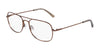 Flexon H6066 Eyeglasses / Brown / Size 55