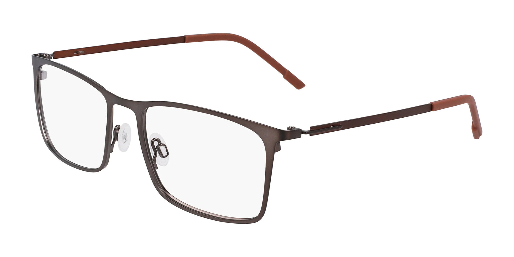 Flexon E1144 Eyeglasses Matte Gunmetall / Sepia Flexon E1144 Eyeglasses Matte Gunmetall / Sepia