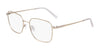 Flexon H6070 Eyeglasses | Size 53 / Matte Gold