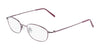 Flexon 601 Eyeglasses / Plum / Size 50