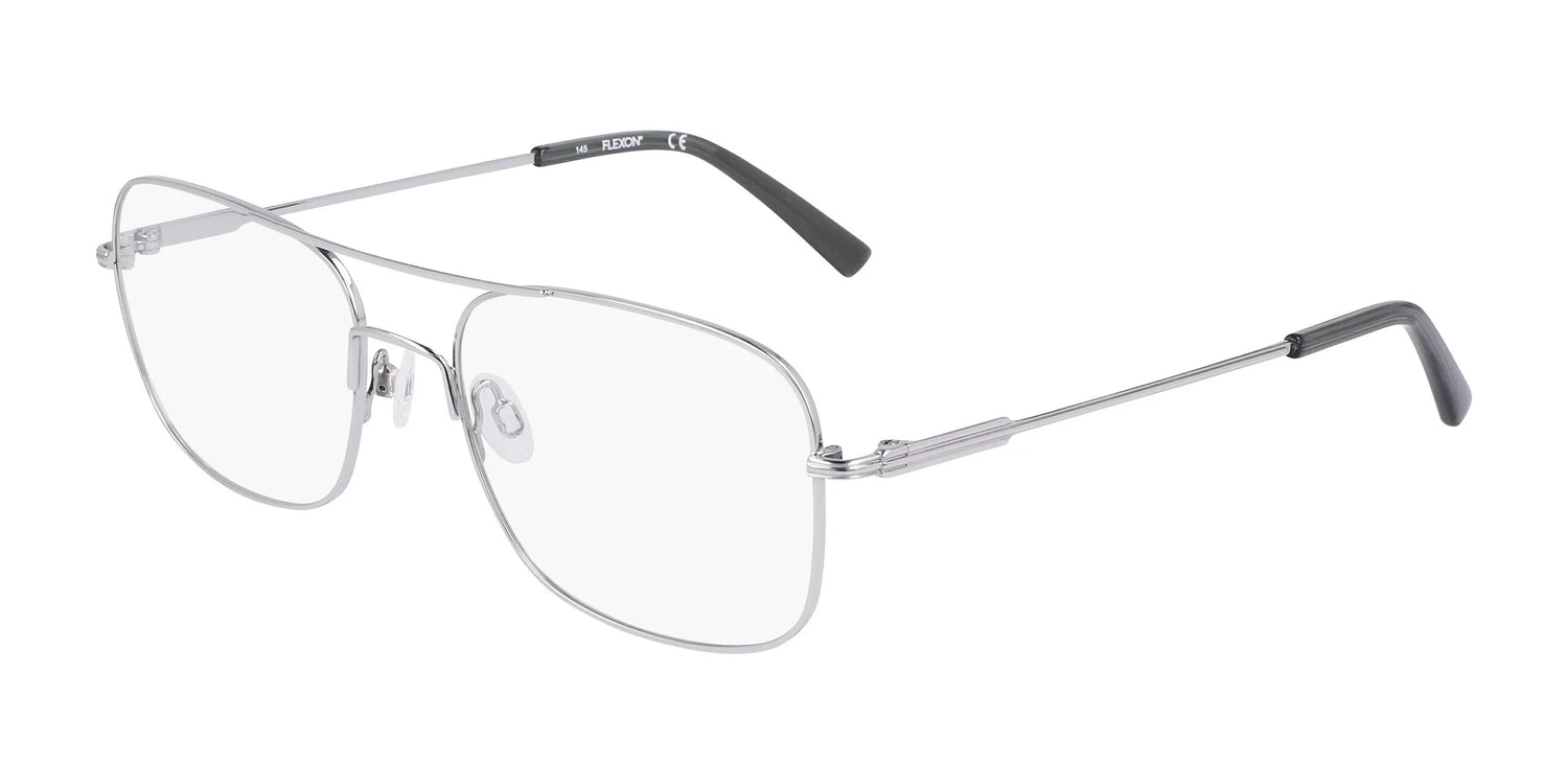 Flexon H6060 Eyeglasses Shiny Silver Flexon H6060 Eyeglasses Shiny Silver