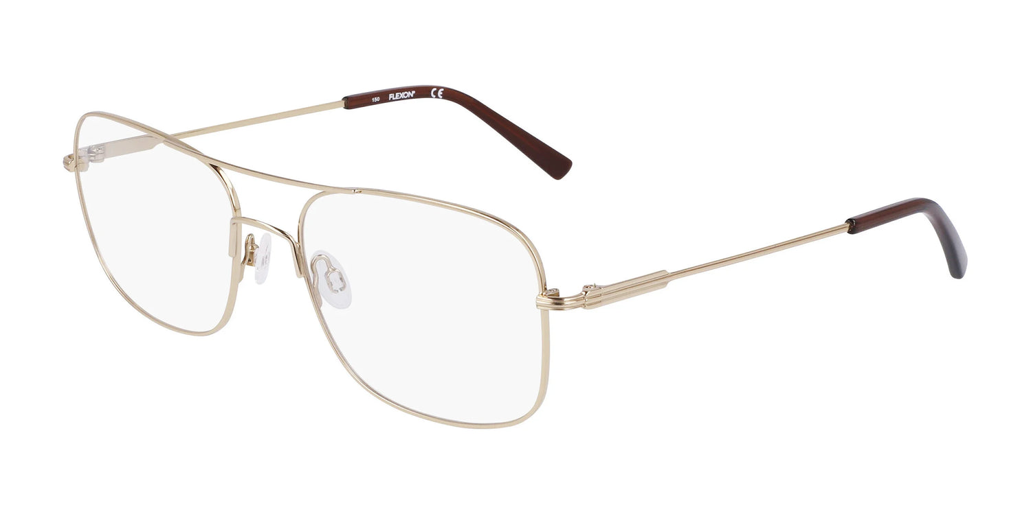 Flexon H6060 Eyeglasses Shiny Gold Flexon H6060 Eyeglasses Shiny Gold