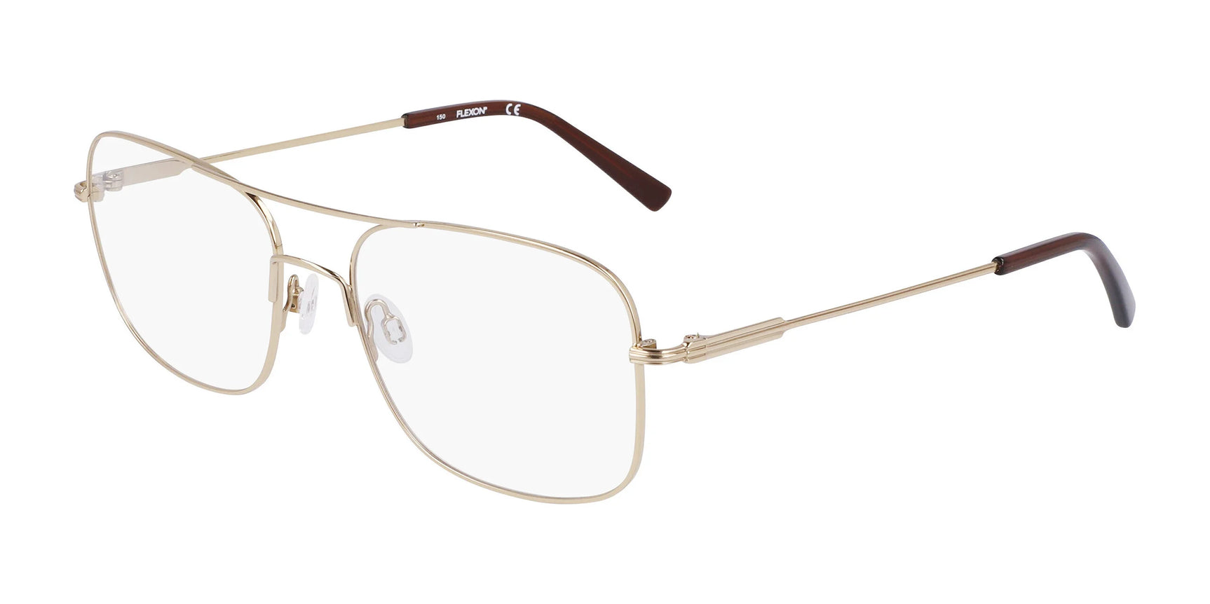 Flexon H6060 Eyeglasses Shiny Gold Flexon H6060 Eyeglasses Shiny Gold
