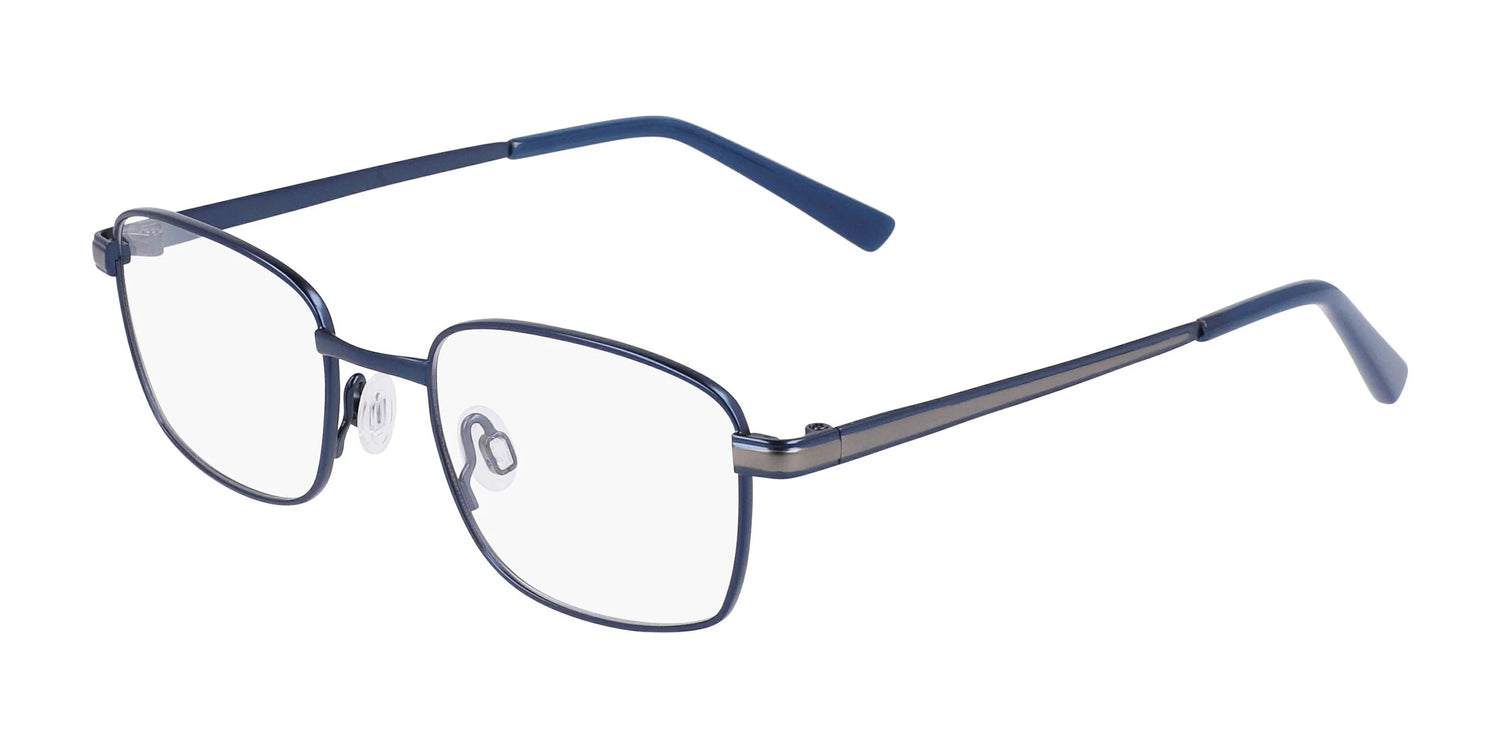 Flexon J4014 Eyeglasses Matte Navy Flexon J4014 Eyeglasses Matte Navy