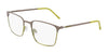 Flexon E1140 Eyeglasses | Size 54 / Matte Grey/Matcha Green