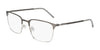 Flexon E1140 Eyeglasses | Size 54 / Matte Gunmetal/Silver