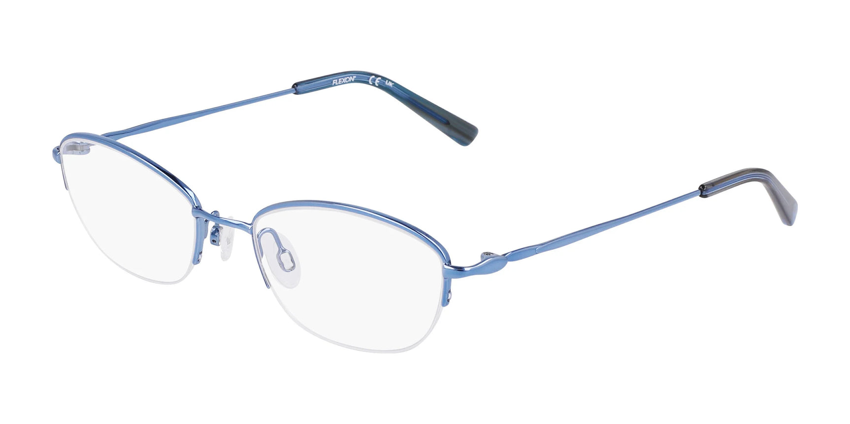 Flexon W3041 Eyeglasses Shiny Slate Blue Flexon W3041 Eyeglasses Shiny Slate Blue