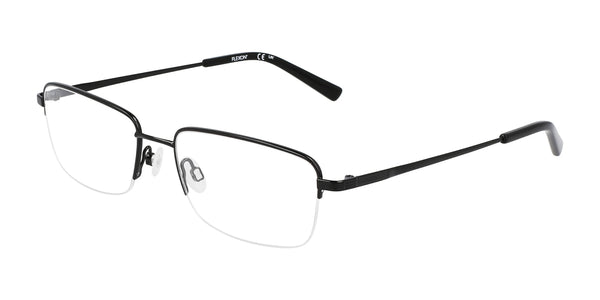 Flexon H6067 Eyeglasses / Shiny Black / Size 52