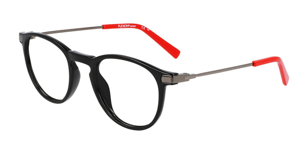 Flexon J4016 Eyeglasses | Size 46 / Black/Red