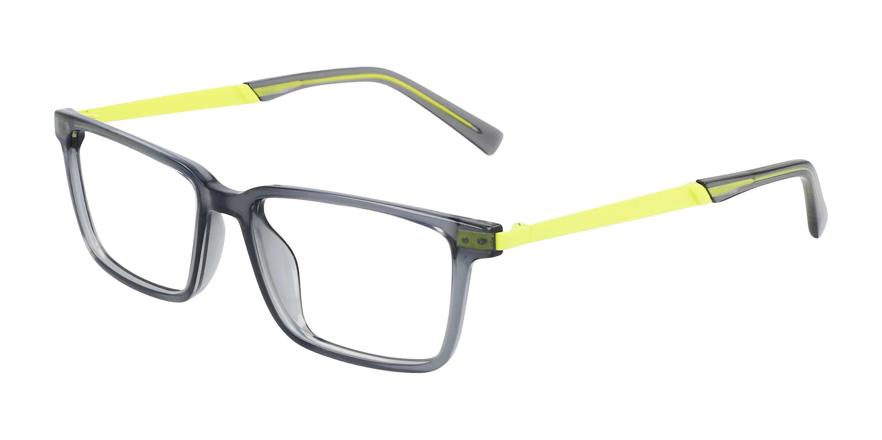 Flexon J4018 Eyeglasses Dark Grey Crystal / Yellow Flexon J4018 Eyeglasses Dark Grey Crystal / Yellow