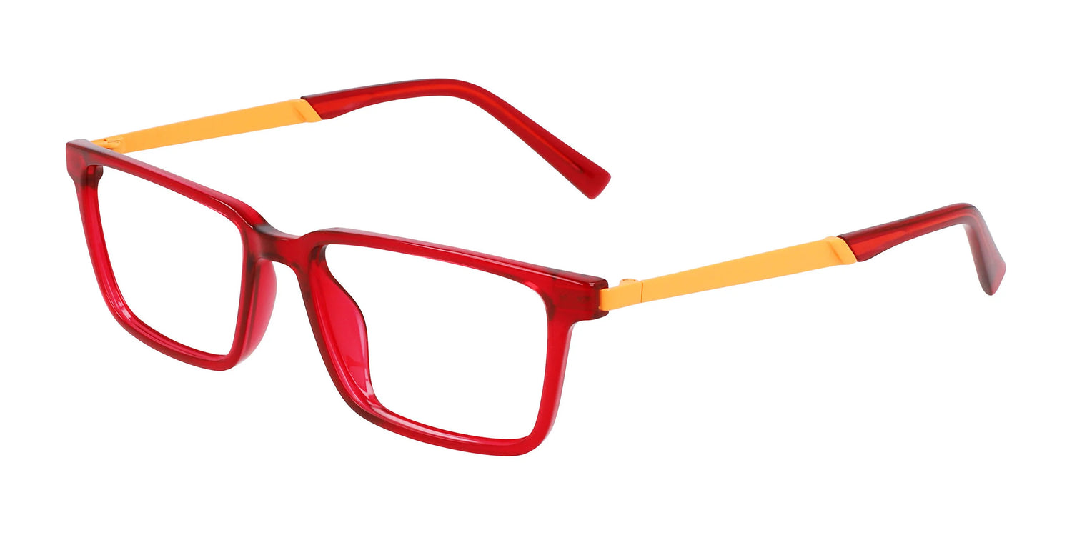 Flexon J4018 Eyeglasses Red Crystal / Orange Flexon J4018 Eyeglasses Red Crystal / Orange