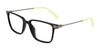 Flexon J4017 Eyeglasses | Size 49 / Black/Lime