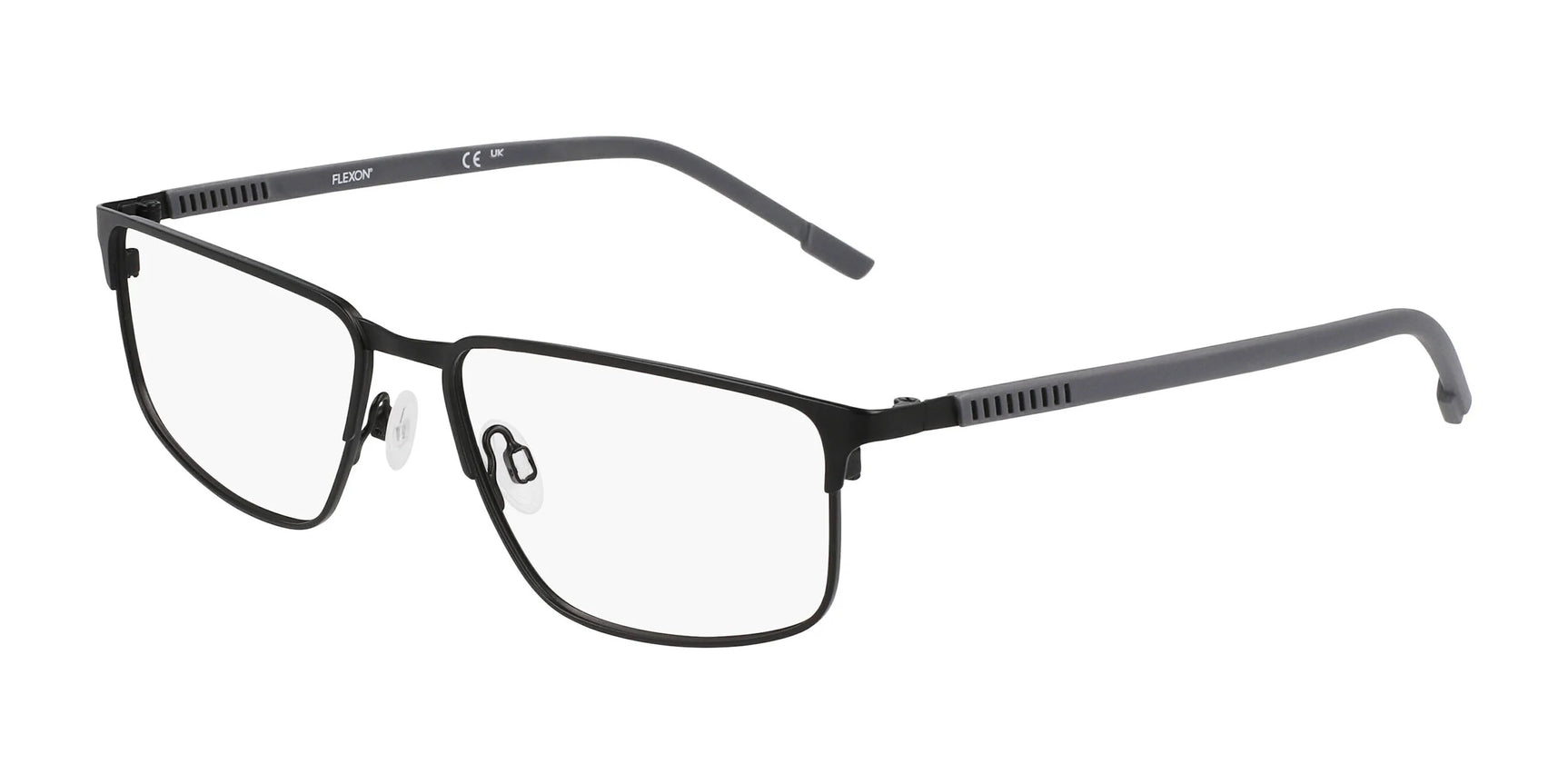 Flexon E1145 Eyeglasses Satin Black / Grey Flexon E1145 Eyeglasses Satin Black / Grey
