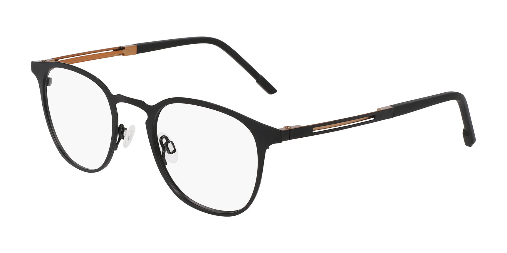 Flexon E1150 Eyeglasses Matte Black / Copper Flexon E1150 Eyeglasses Matte Black / Copper