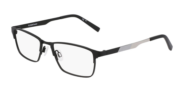 Flexon J4022 Eyeglasses / Matte Black / Size 49