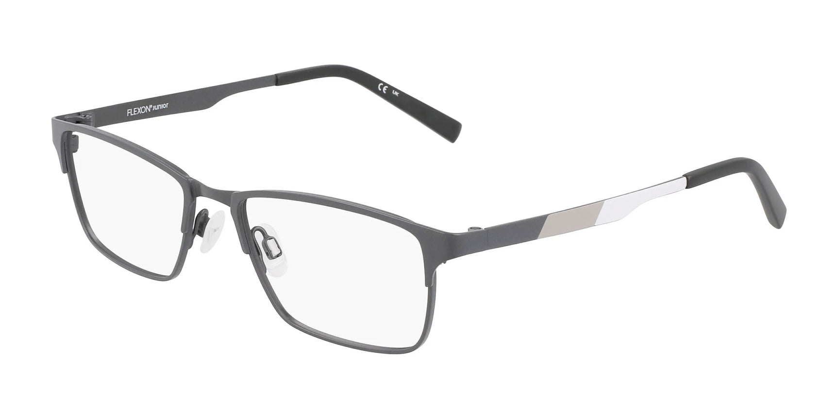 Flexon J4022 Eyeglasses Matte Grey Flexon J4022 Eyeglasses Matte Grey