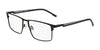 Flexon E1153 Eyeglasses | Size 53 / Satin Black/Grey