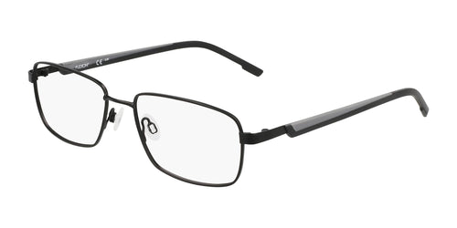 Flexon H6077 Eyeglasses / Satin Black / Grey / Size 54