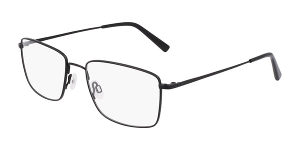 Flexon H6081 Eyeglasses / Matte Black / Size 55