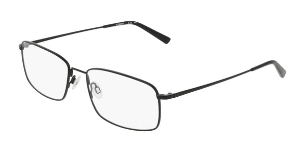 Flexon H6080 Eyeglasses / Matte Black / Size 56