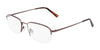 Flexon H6082 Eyeglasses / Matte Coffee / Size 53