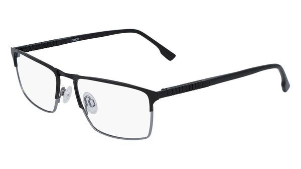 Flexon E1014 Eyeglasses / Black / Size 54