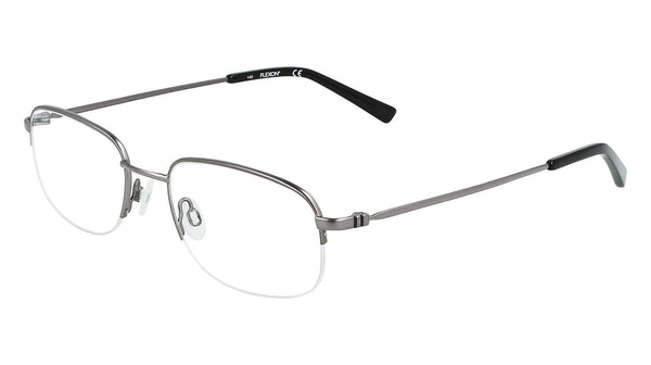 Flexon H6053 Eyeglasses / Matte Gunmetal / Size 54