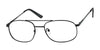 Focus Eyewear F49 Eyeglasses | Size 55 / Black