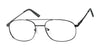 Focus Eyewear F49 Eyeglasses | Size 55 / Gunmetal