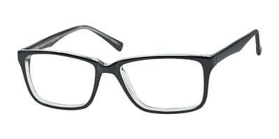 Focus Eyewear F54 Eyeglasses Black / Crystal