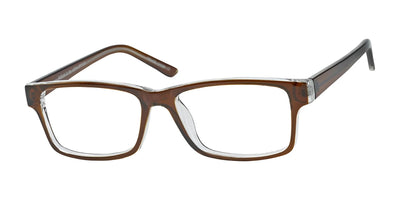 Focus Eyewear F62 Eyeglasses Brown / Crystal