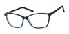 Focus Eyewear F70 Eyeglasses | Size 57 / Black/Blue