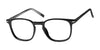 Focus Eyewear F270 Eyeglasses | Size 49 / Ebony
