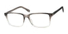 Focus Eyewear F275 Eyeglasses | Size 56 / Grey/Crystal