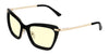 Gunnar Anna Computer Eyeglasses | Size 54 / Onyx / Amber