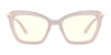Gunnar Anna Computer Eyeglasses | Size 54 / Ballet Pink / Amber