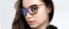 Gunnar Anna Computer Eyeglasses | Size 54 / Ballet Pink / Amber