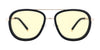 Gunnar Dume Computer Eyeglasses | Size 57 / Gold / Amber