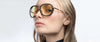 Gunnar Dume Computer Eyeglasses | Size 57 / Gold / Amber