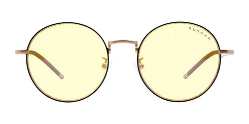Gunnar Ellipse Computer Eyeglasses / Size 51 / Onyx / Amber