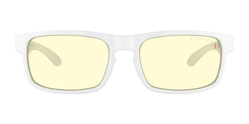 Gunnar Enigma Pride Edition Computer Eyeglasses / Size 58 / White / Amber / GUNNAR Focus