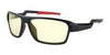 Gunnar Lightning Bolt Computer Eyeglasses | Size 61 / Onyx / Amber / GUNNAR Focus