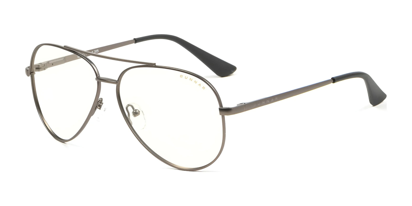 Gunnar Maverick Computer Glasses Clear / Gunmetal Gunnar Maverick Computer Glasses Clear / Gunmetal