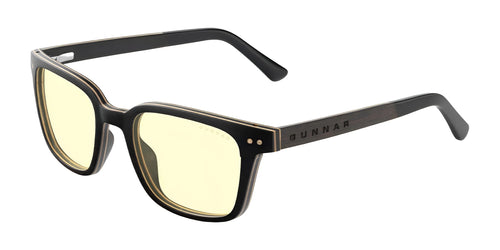 Gunnar Muir Computer Eyeglasses / Size 50 / Ebony / Amber