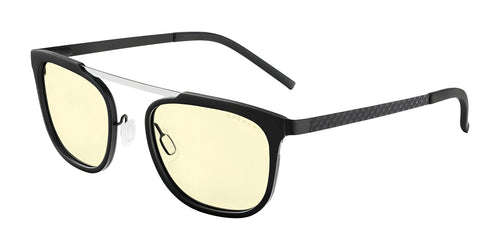 Gunnar Pismo Computer Eyeglasses / Size 50 / Onyx/Silver / Clear Pro