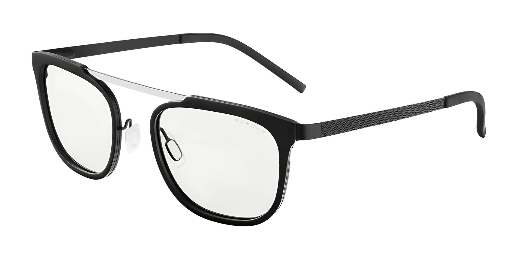 Gunnar Pismo Computer Glasses Clear Pro / Onyx / Silver Gunnar Pismo Computer Glasses Clear Pro / Onyx / Silver