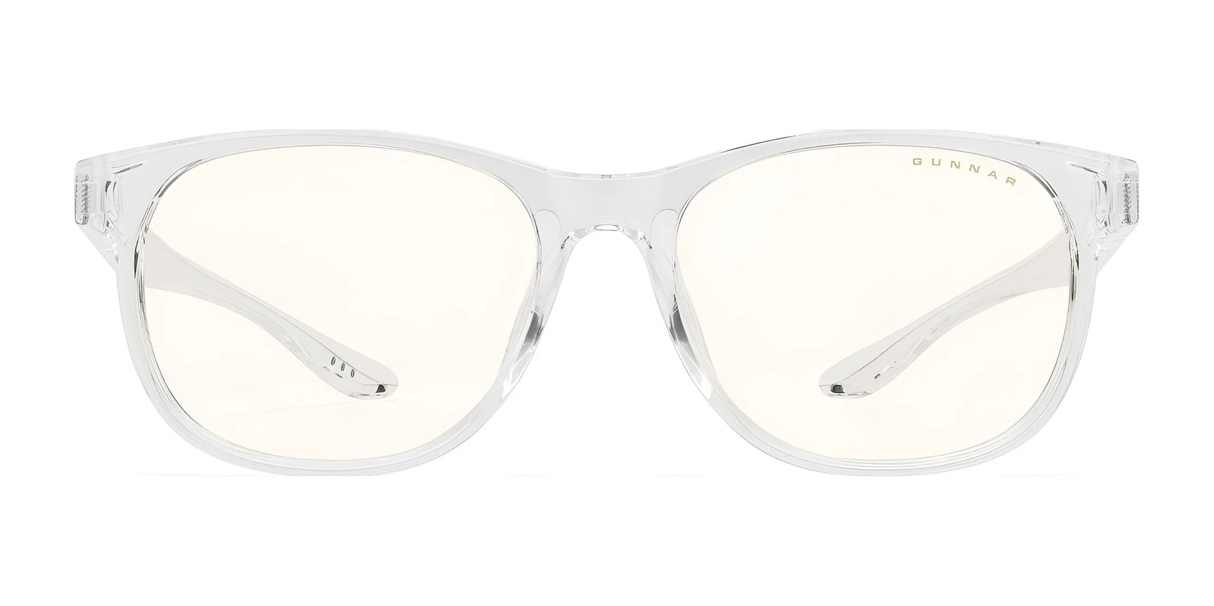 Gunnar Rush Kids Computer Glasses by Gunnar feature clear frames and tinted lenses, perfect for kids and teens. These stylish glasses block blue light to make screen time easier on the eyes. Gunnar Rush Kids Computer Glasses by Gunnar feature clear frames and tinted lenses, perfect for kids and teens. These stylish glasses block blue light to make screen time easier on the eyes.